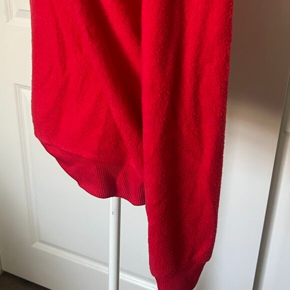No Boundaries Red Fleece Long Sleeve Dear Santa Pajama Sweater Shirt Large 11/13 - Picture 10 of 13
